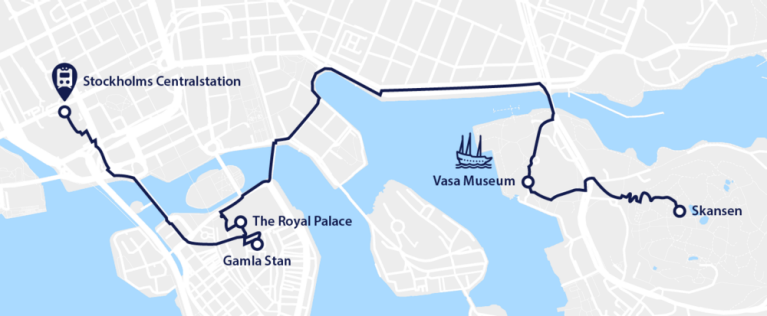 Map Stockholm city guide