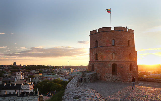 Torre del castello di Gediminas