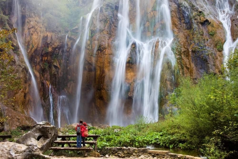 Le cascate e i laghi di Plitvice in Croazia