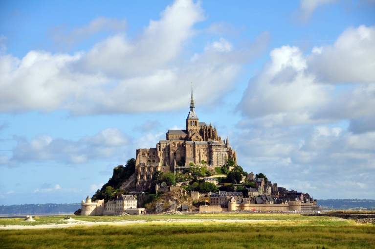 Mont Saint-Michel in Normandia
