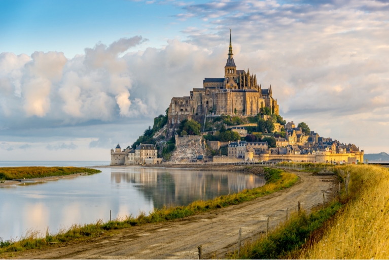 Le Mont-Saint-Michel in Normandia