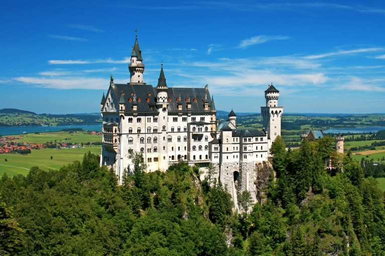 Castello di Neuschwanstein in Baviera, Germania