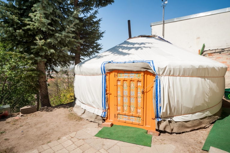 Airbnb tent