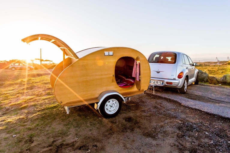 Airbnb caravan accommodation