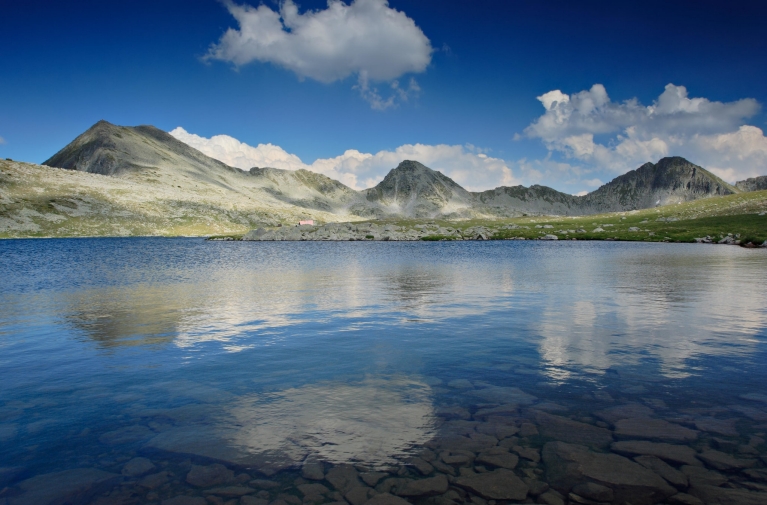 Glacial lake in Pirin National Park