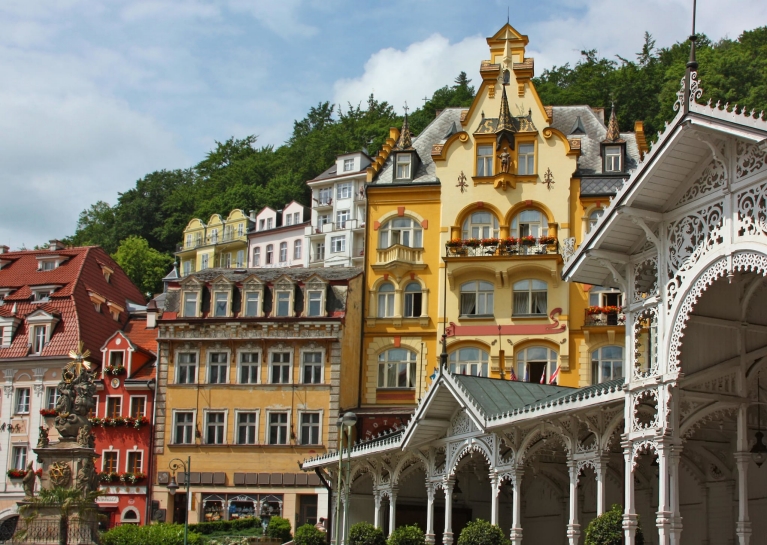 Old town of Karlovy Vary