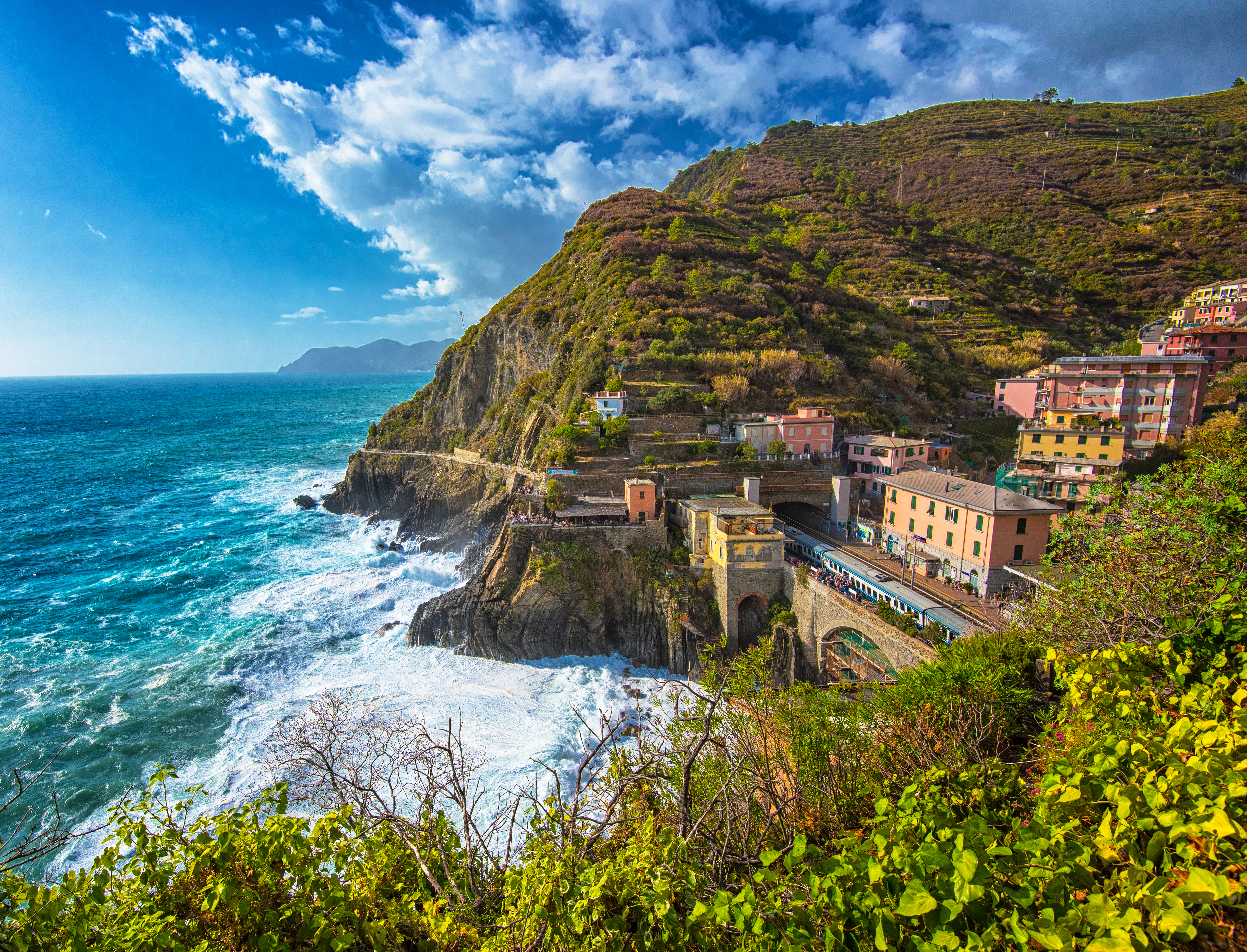 El hermoso paisaje de Cinque Terre
