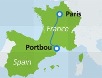 map-route-nighttrain-paris-portbou