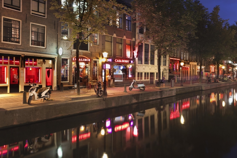 Quartiere a luci rosse, Amsterdam
