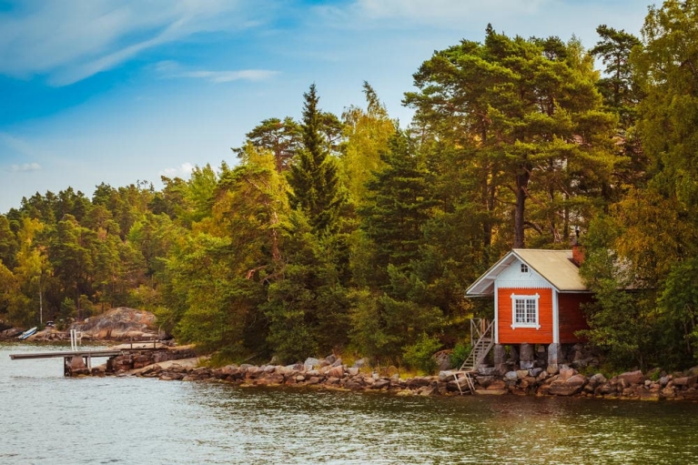 Relaxation Finnish-style: visit a secluded woodland sauna