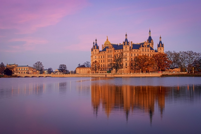 Le magnifique château de Schwerin