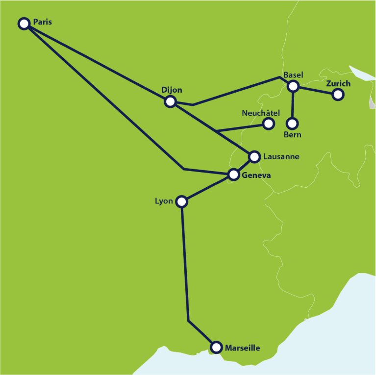 map TGV Lyria updated