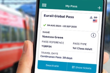 Eurail mobile Global Pass