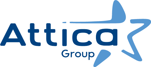 Logo der Attica Group, Griechenland